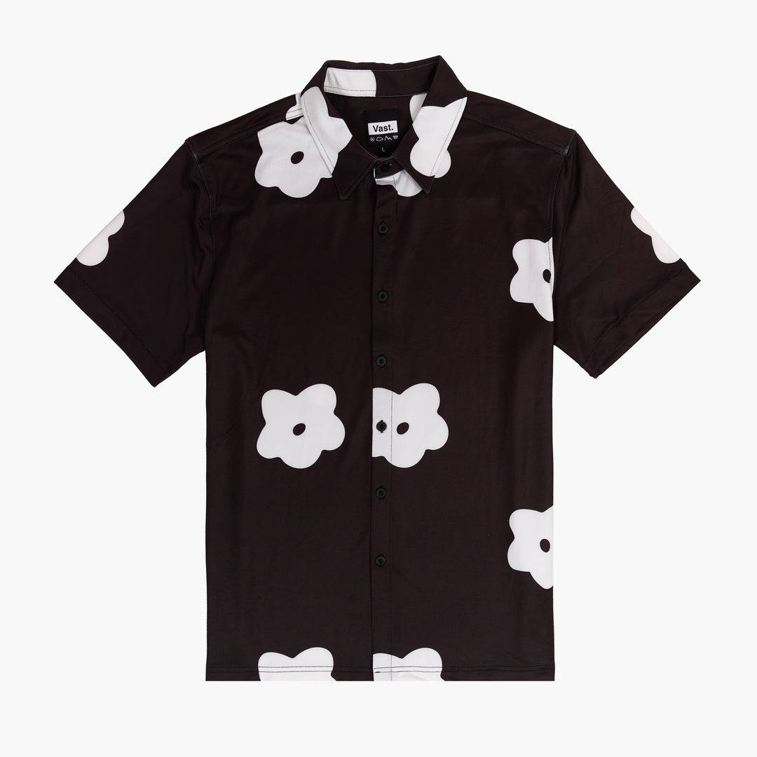 Flower Patch Aqua Terra Button Up