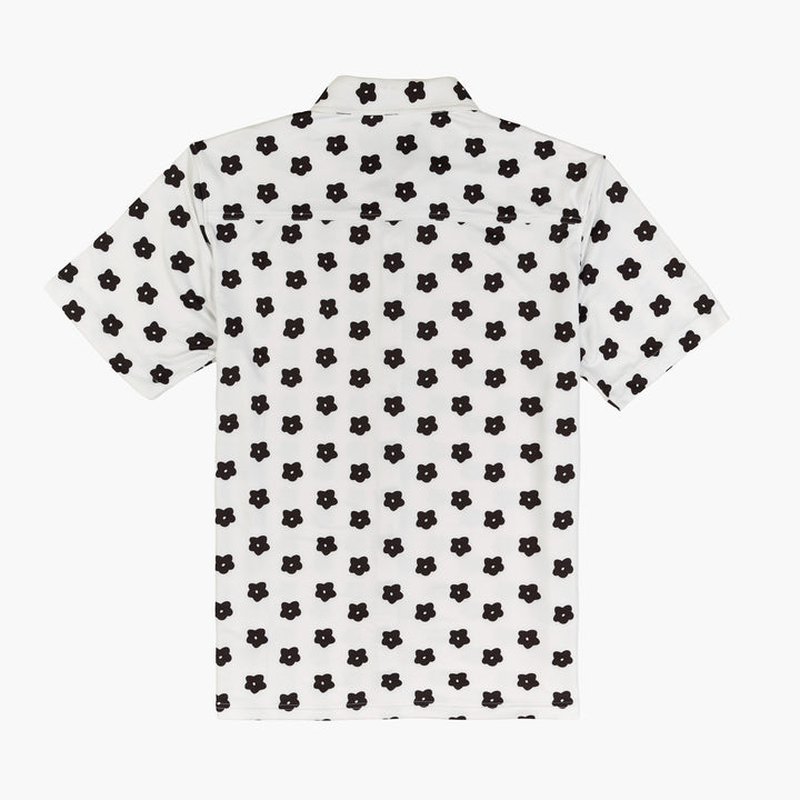 Flower Power Aqua Terra Button Up