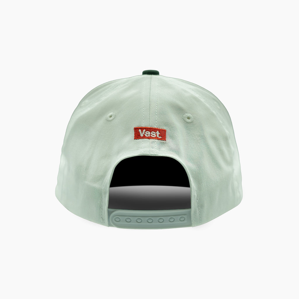 Flower Power 5 Panel Deconstructed Hat