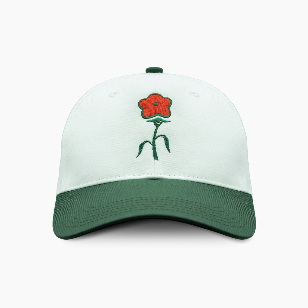 Flower Power 5 Panel Deconstructed Hat