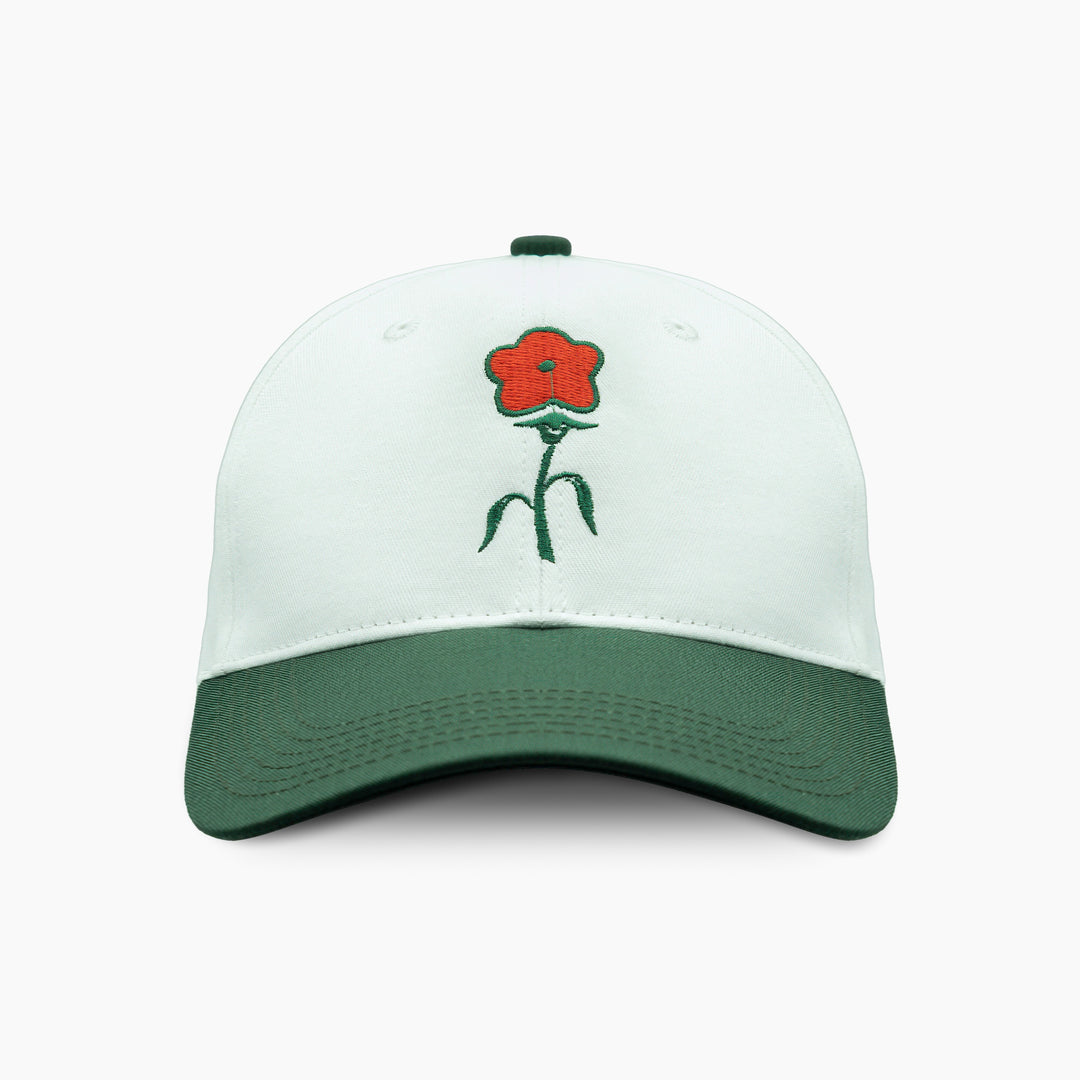 Flower Power 5 Panel Deconstructed Hat