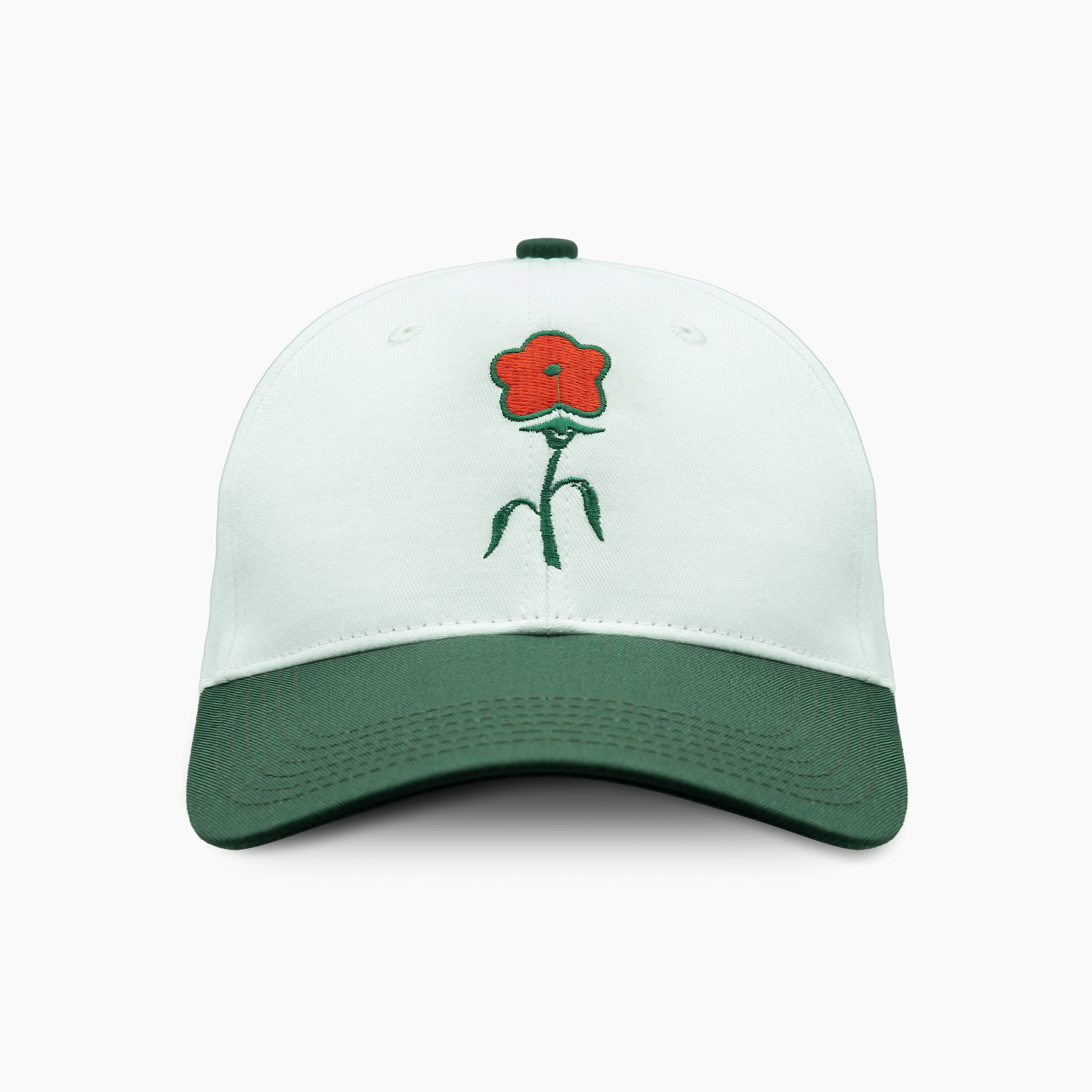 Flower Power 5 Panel Deconstructed Hat