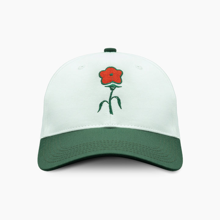 Flower Power 5 Panel Deconstructed Hat