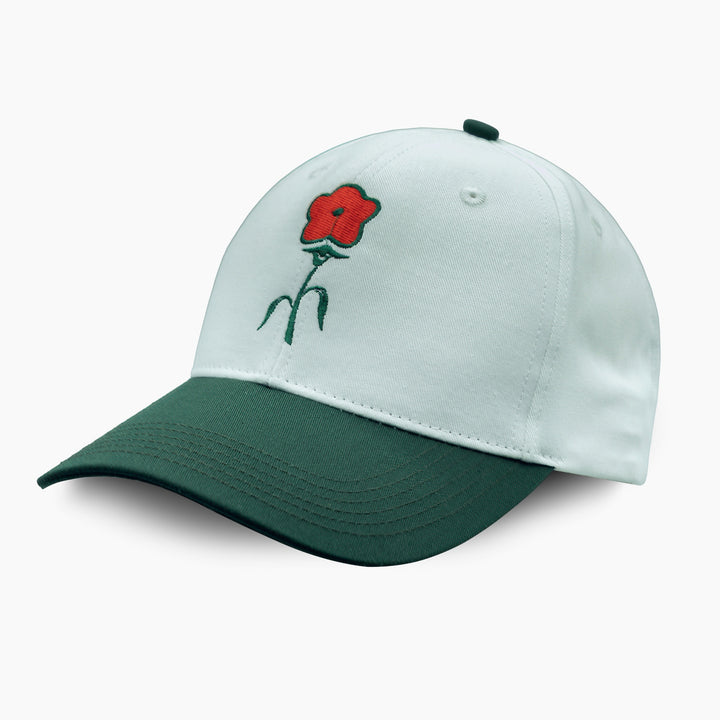 Flower Power 5 Panel Deconstructed Hat