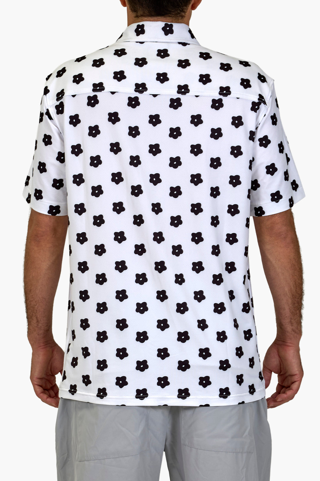 Flower Power Aqua Terra Button Up