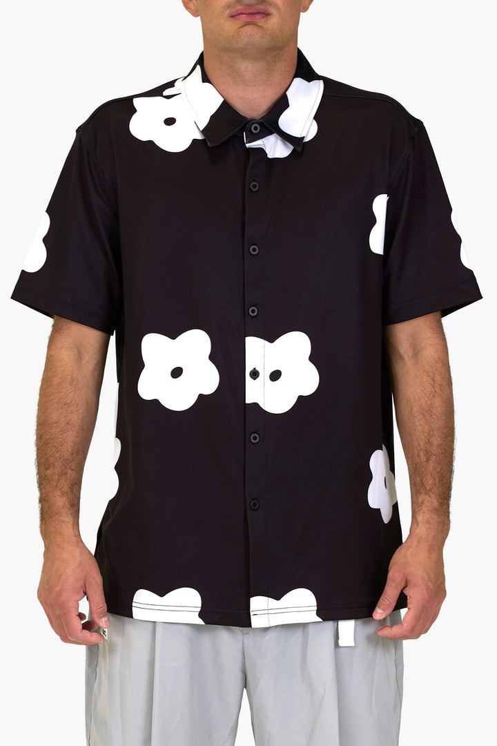 Flower Patch Aqua Terra Button Up
