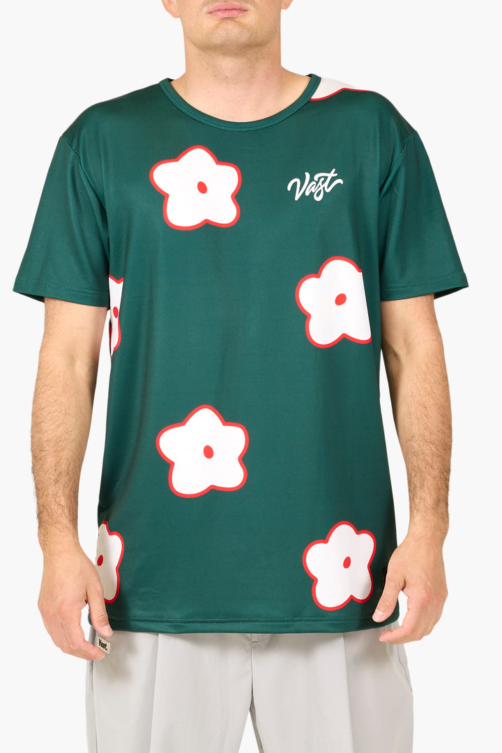Aqua Terra Flower Patch Tee