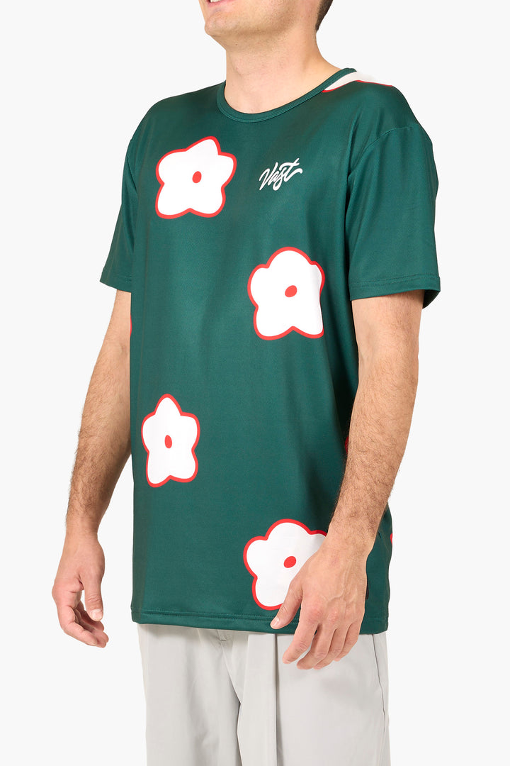 Aqua Terra Flower Patch Tee