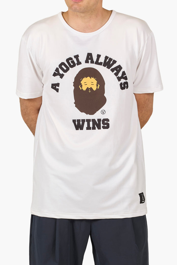 Aqua Terra 'A Yogi Always Wins' Tee