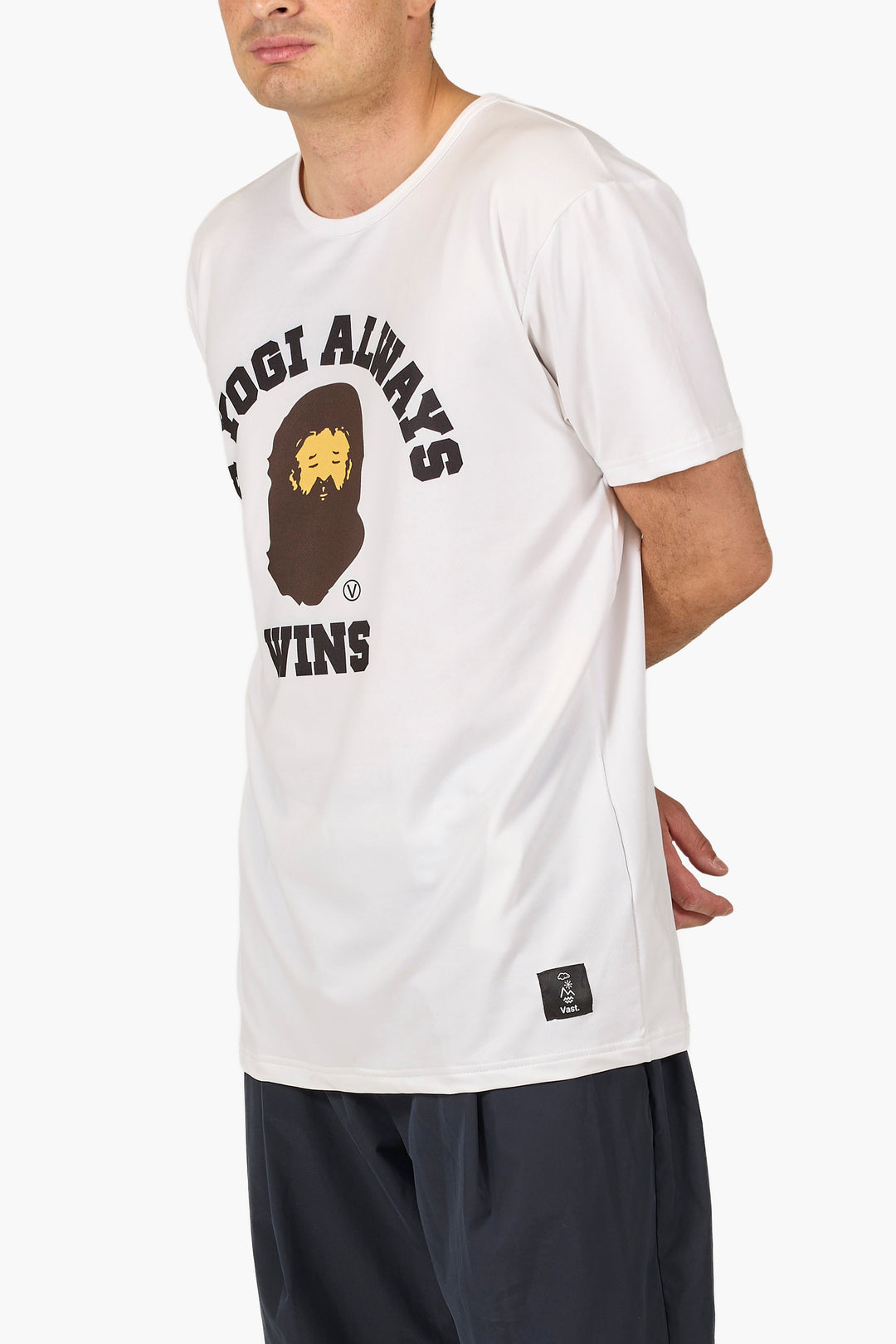 Aqua Terra 'A Yogi Always Wins' Tee