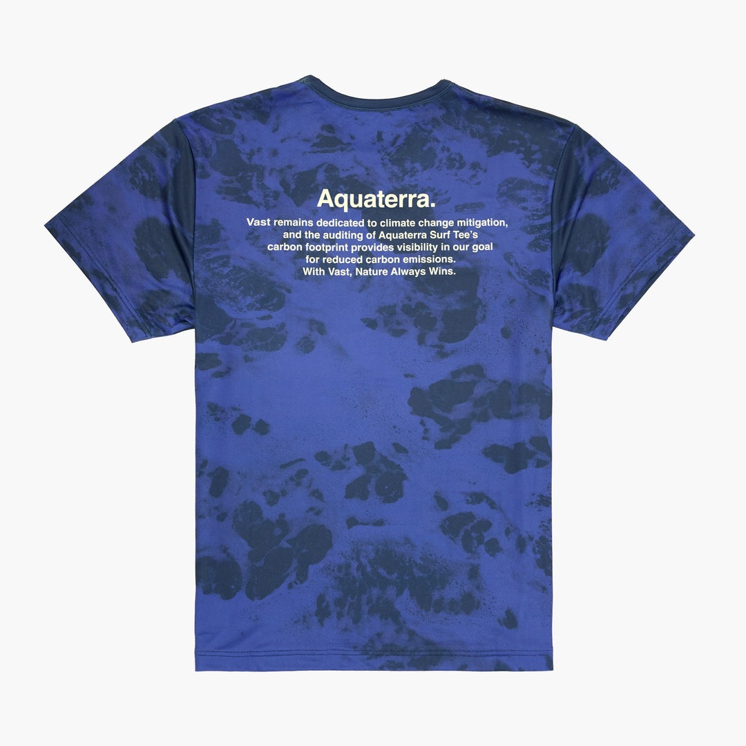 Carbon Study Aqua Terra Surf Tee