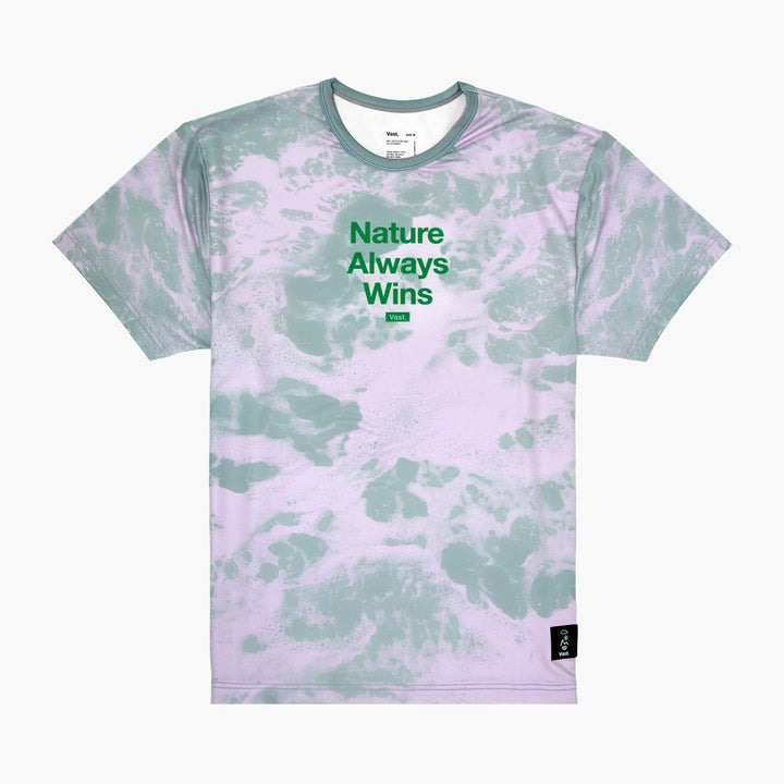 Carbon Study Aqua Terra Surf Tee