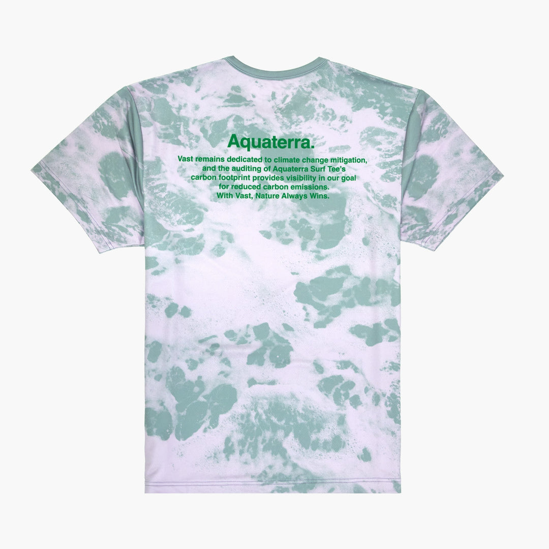Carbon Study Aqua Terra Surf Tee