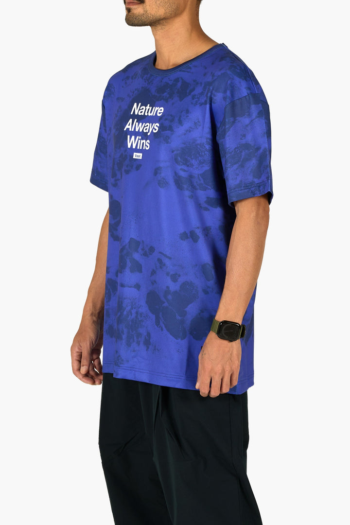 Carbon Study Aqua Terra Surf Tee
