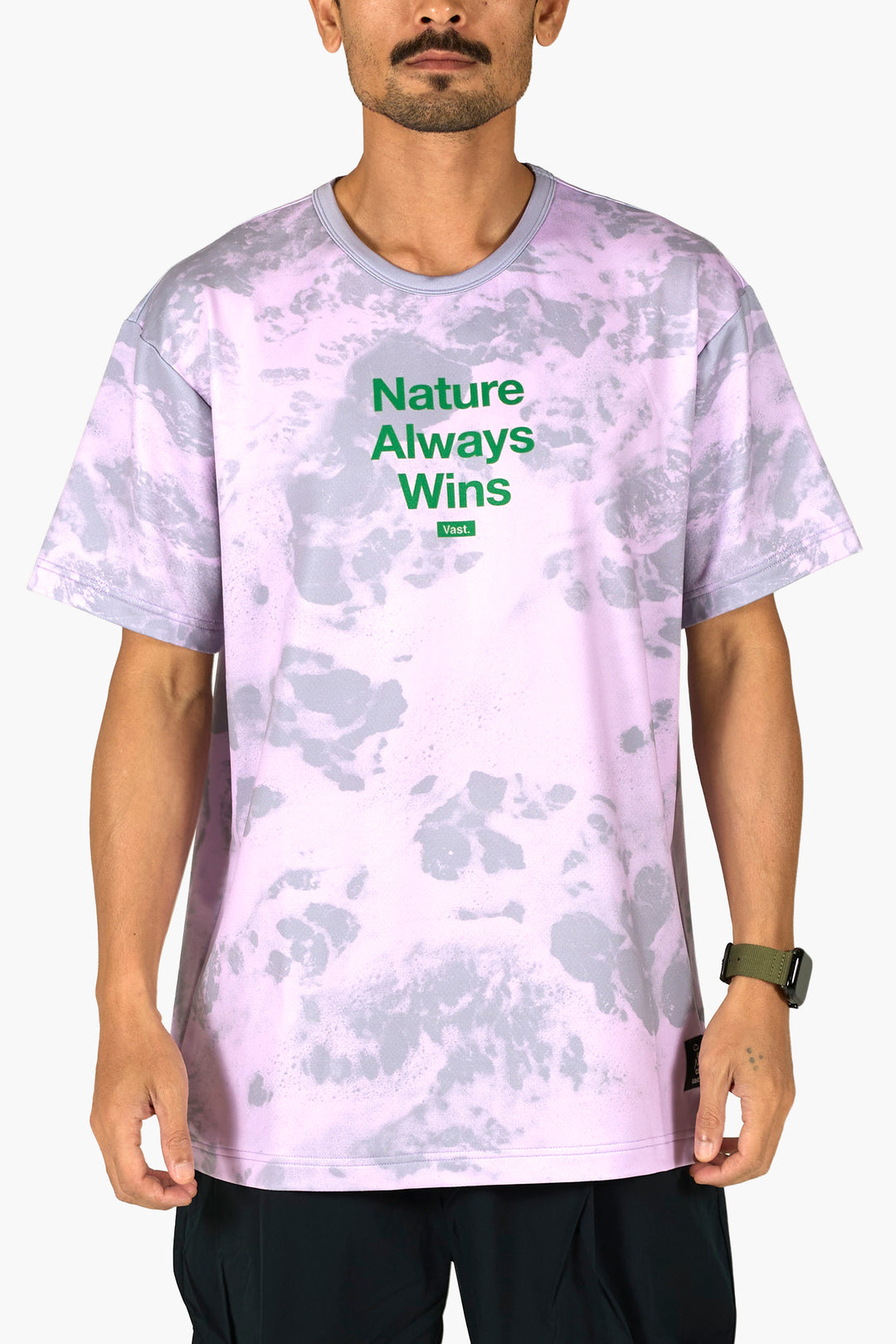 Carbon Study Aqua Terra Surf Tee