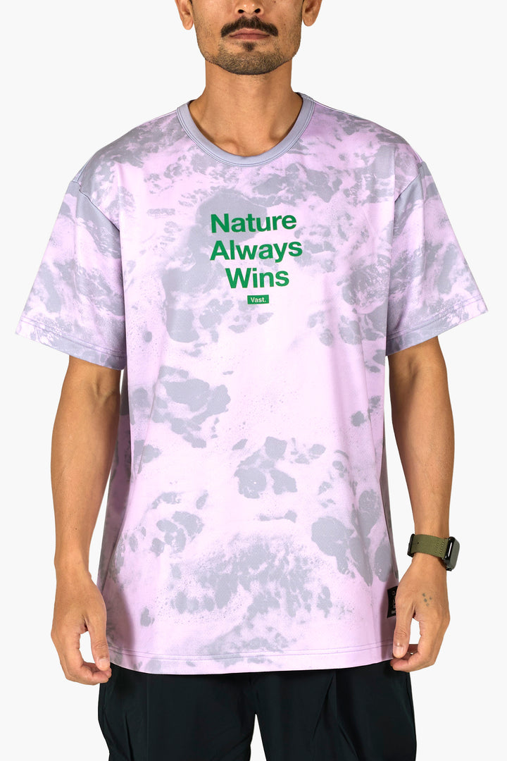 Carbon Study Aqua Terra Surf Tee