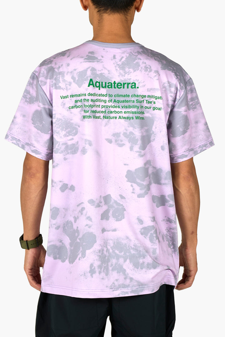 Carbon Study Aqua Terra Surf Tee
