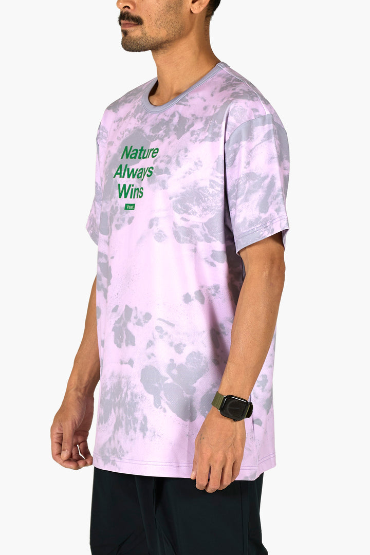 Carbon Study Aqua Terra Surf Tee