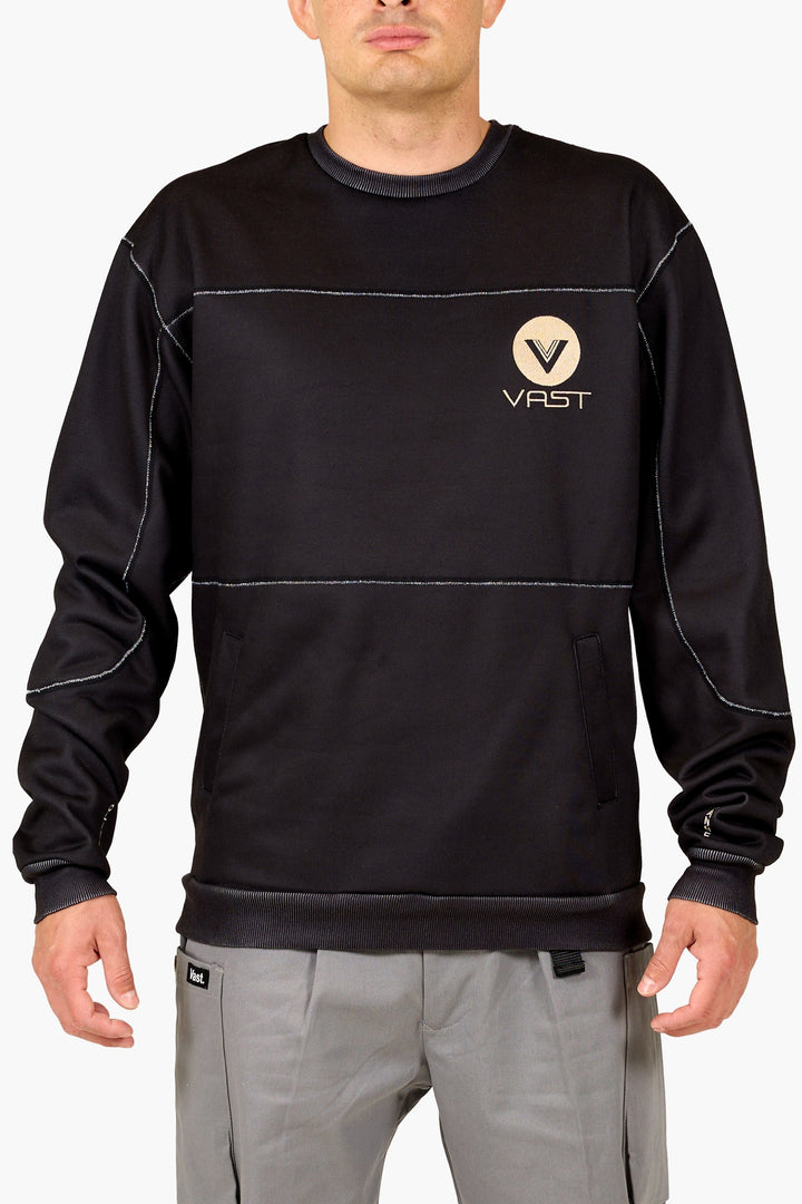 Dark Dark Color Block Fleece