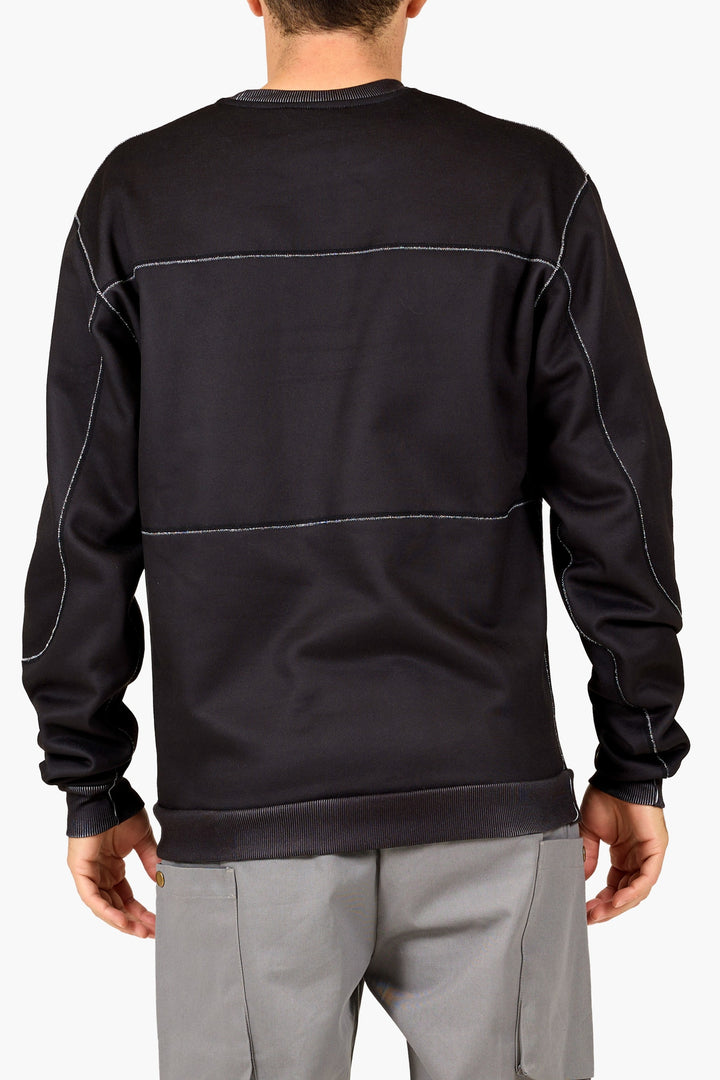 Dark Dark Color Block Fleece