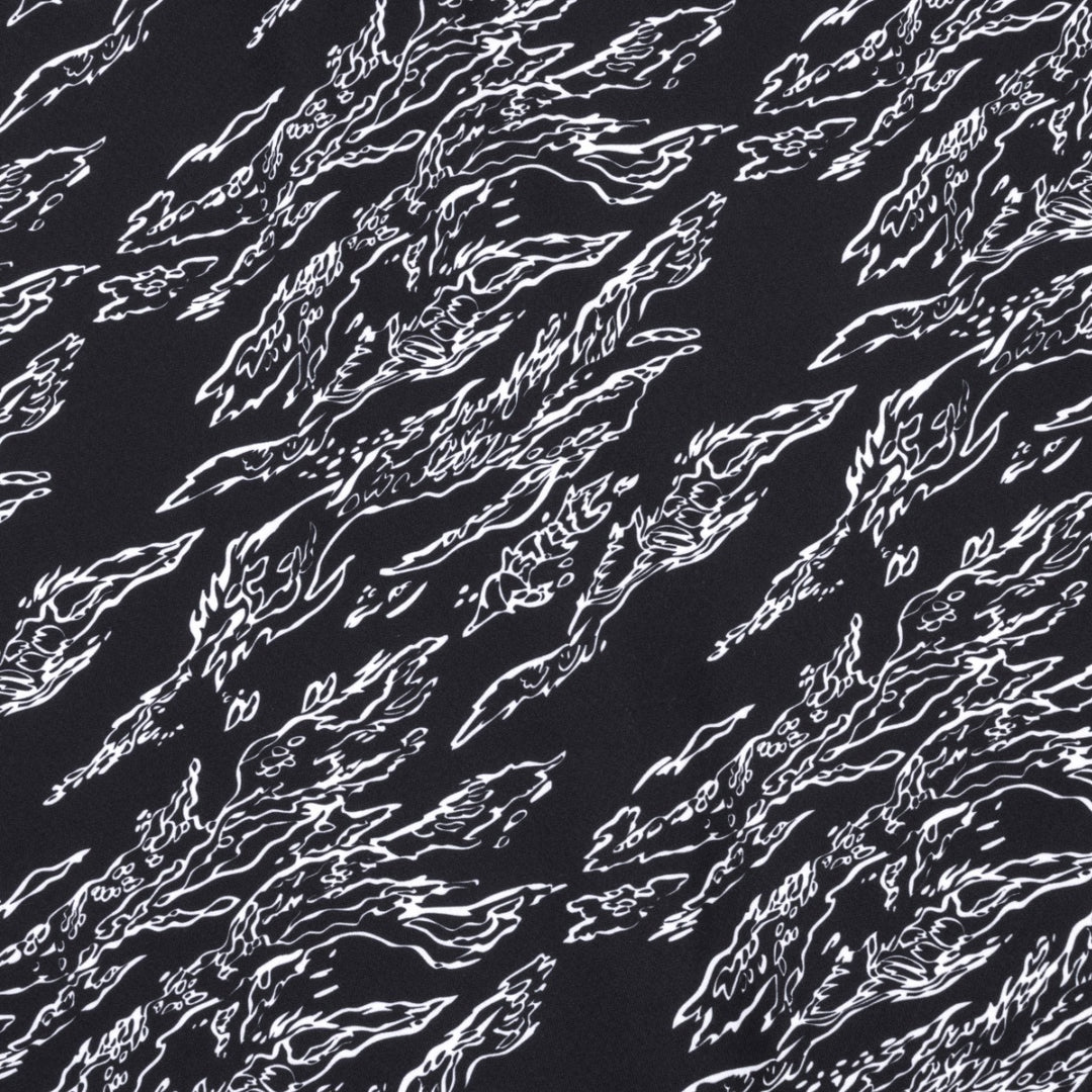 Aqua Terra Midnight Camo Tech Button Up