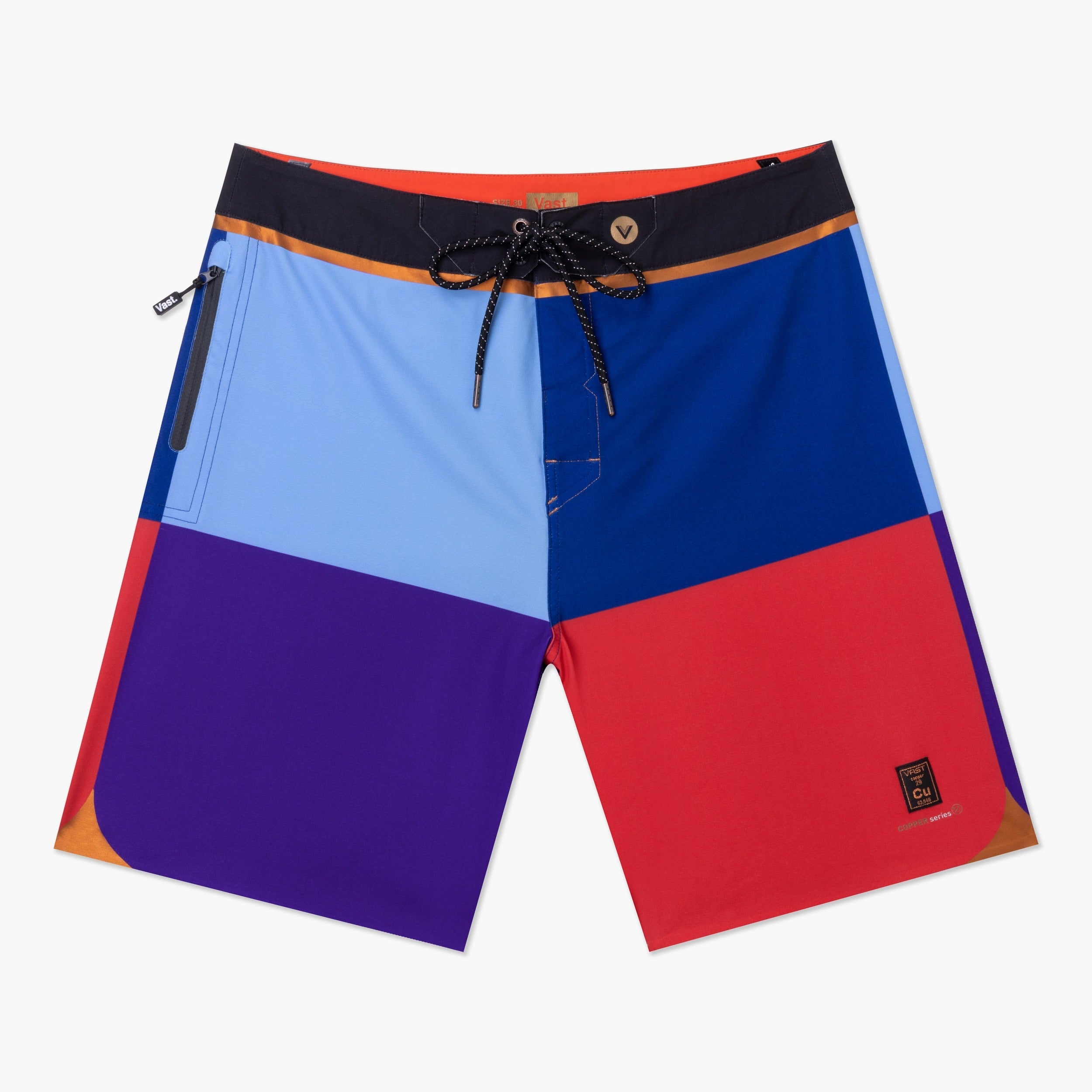 Color Blocks 4 Copper Boardshort
