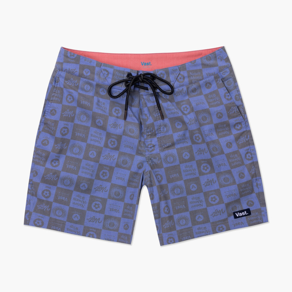 Logo Checkers Classic Boardshort