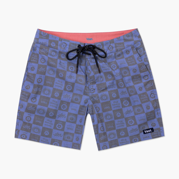 Logo Checkers Classic Boardshort