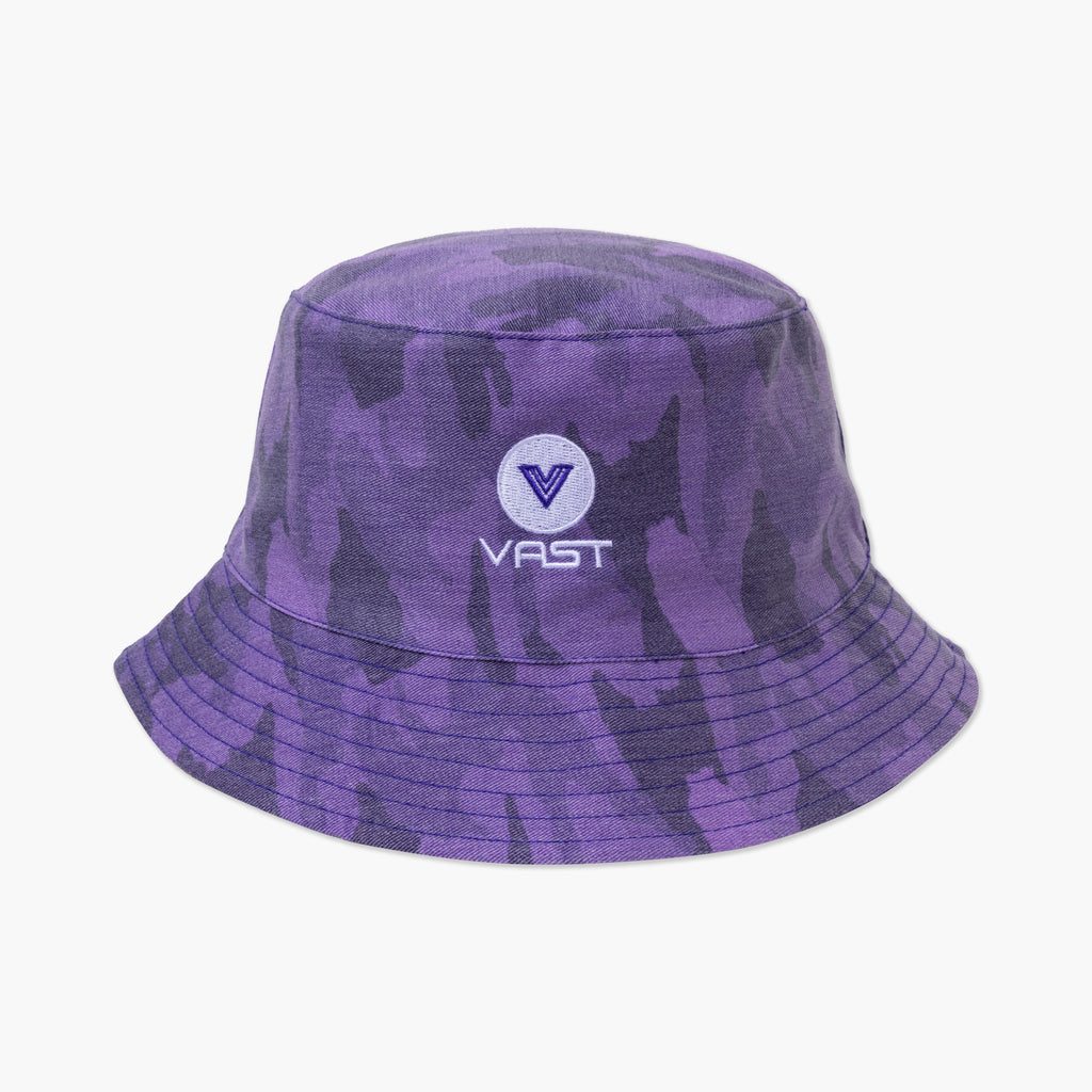 Purple Camo Bucket Hat