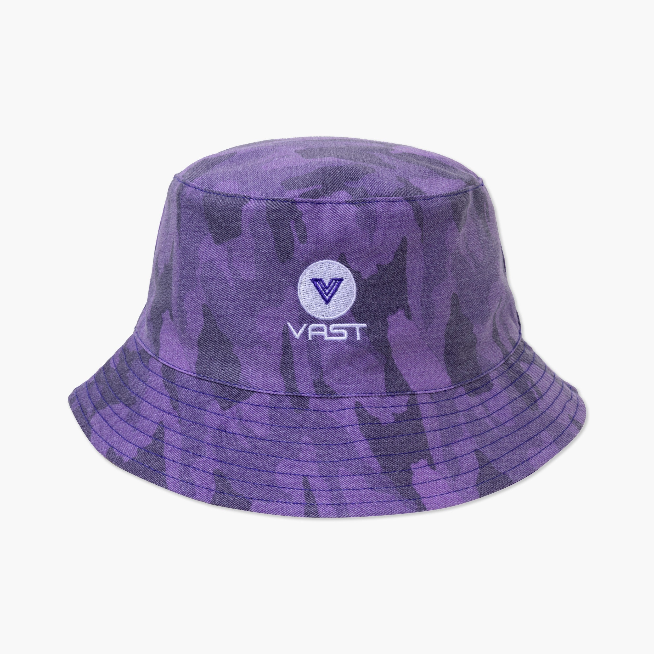 Purple Camo Bucket Hat
