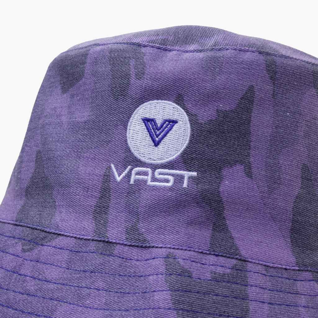 Purple Camo Bucket Hat