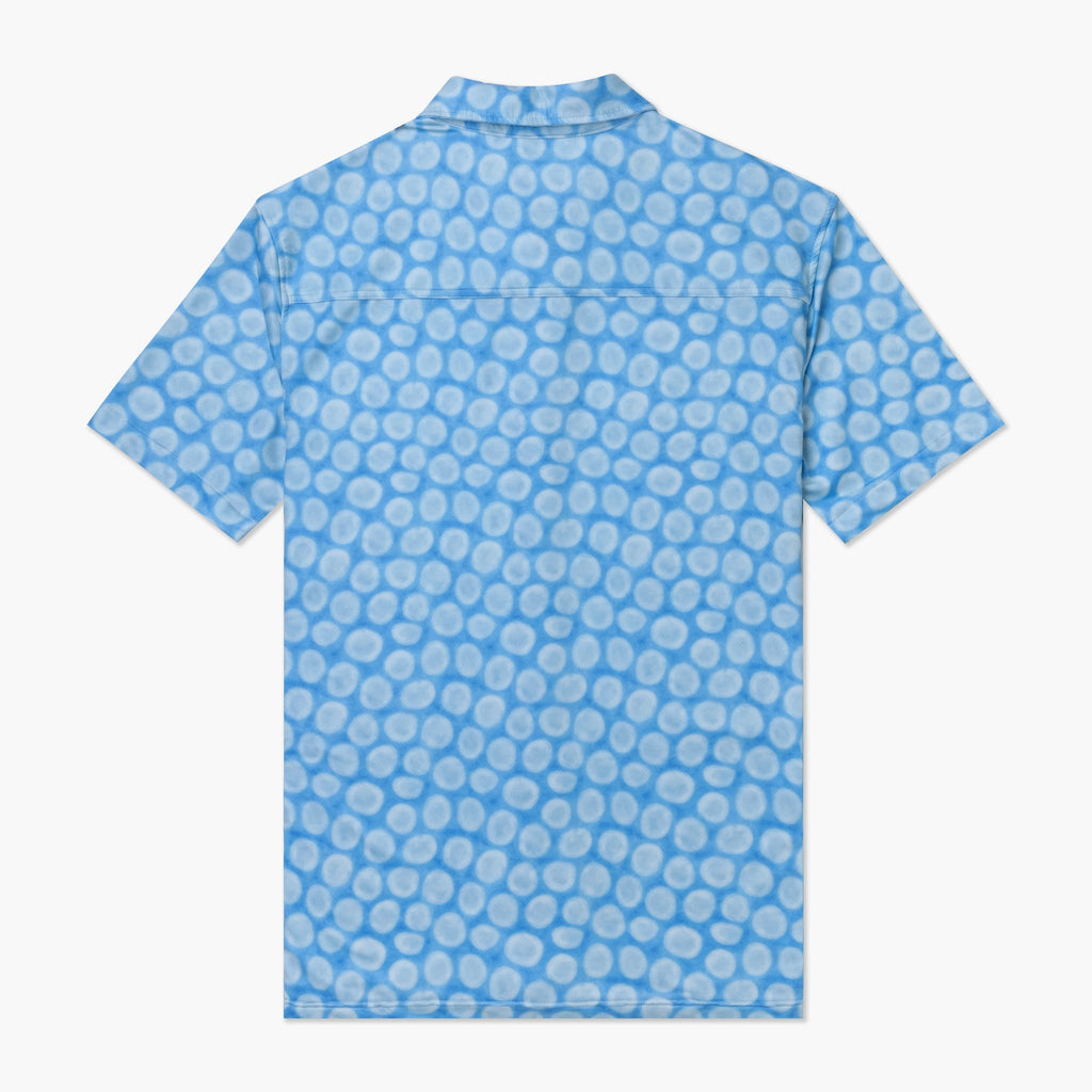 Aqua Terra Mid Century Modern Tech Button Up
