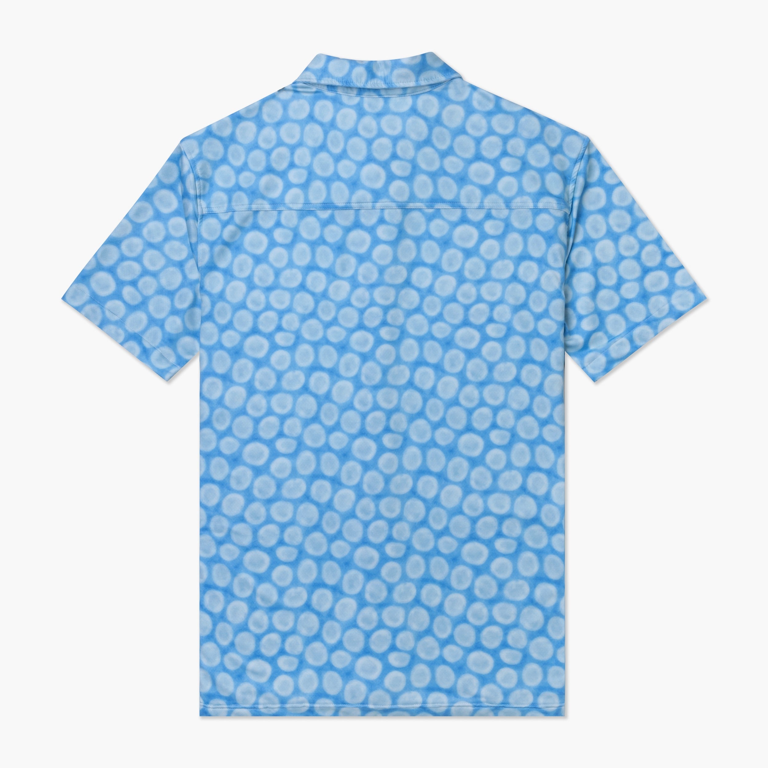 Aqua Terra Mid Century Modern Tech Button Up