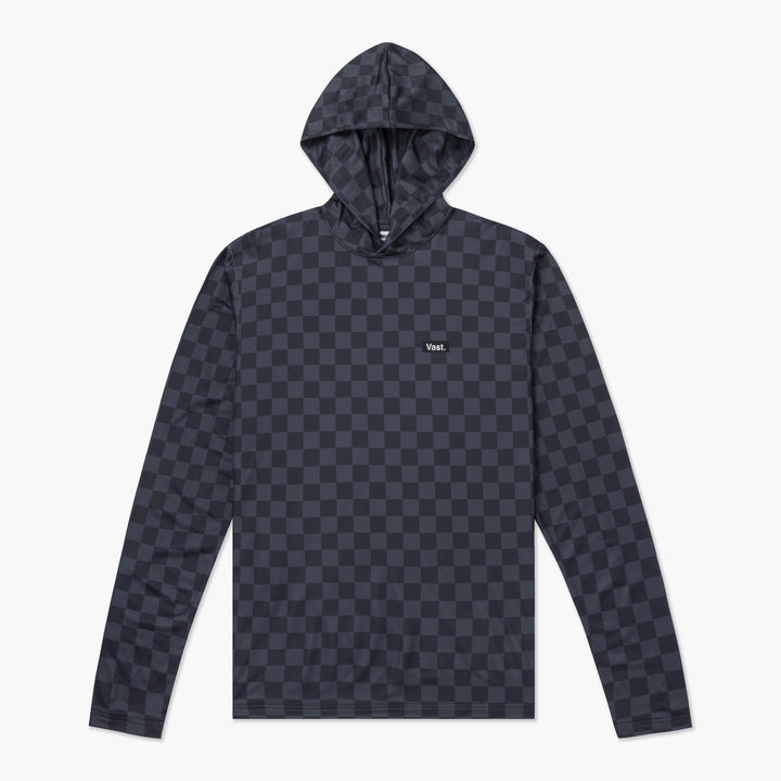 Aqua Terra Lite Check Check Tech Daily Hoodie
