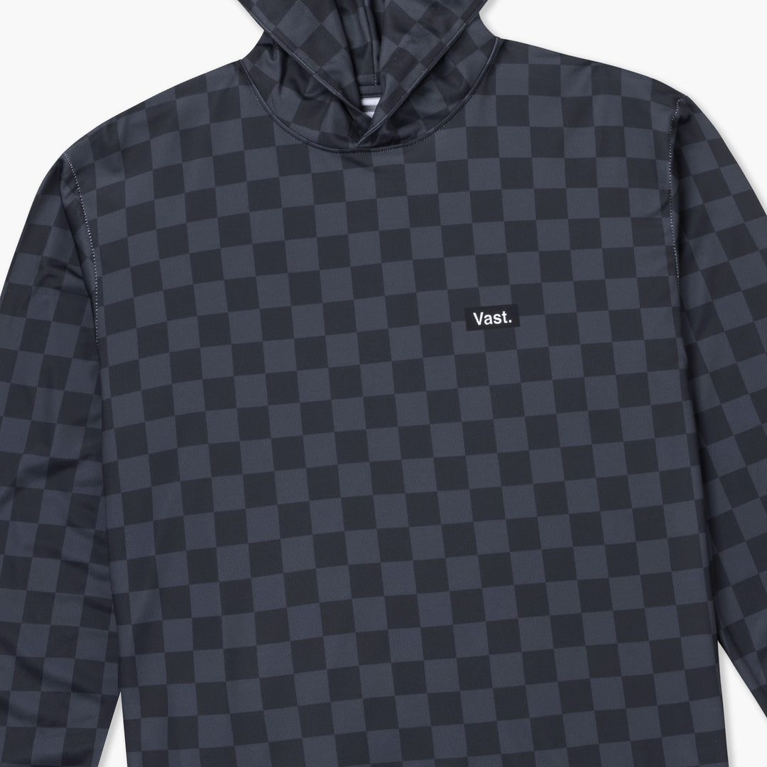 Aqua Terra Lite Check Check Tech Daily Hoodie
