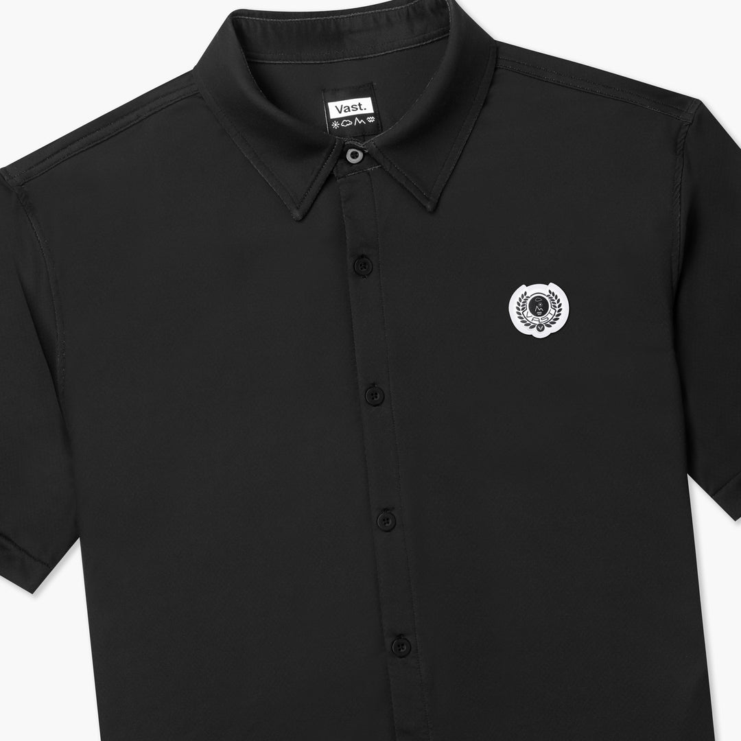 Aqua Terra Night Shade Tech Button Up