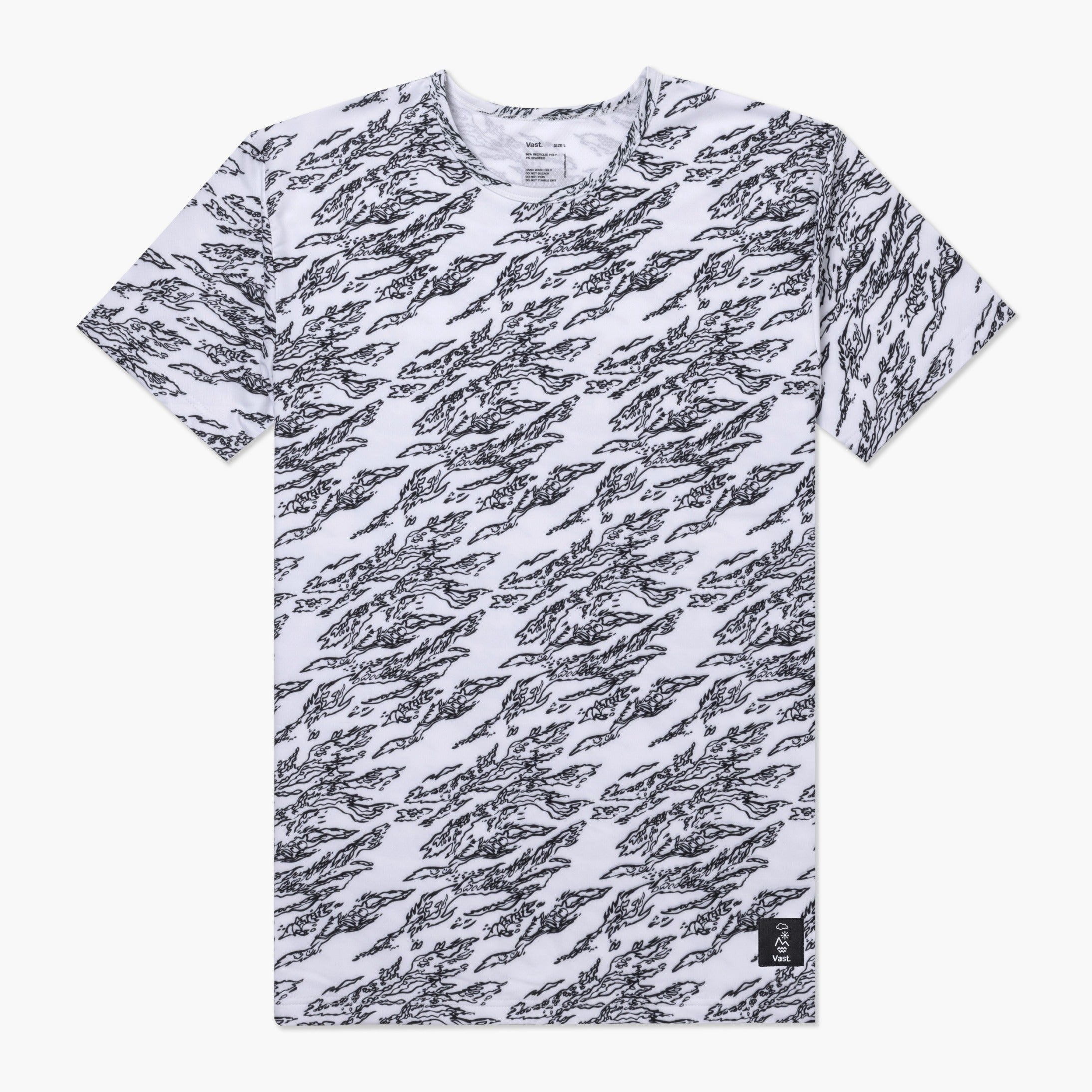 Aqua Terra Shadow Camo Tech Tee