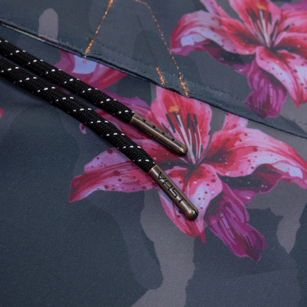 Floral Blend Camo Copper Boardshort