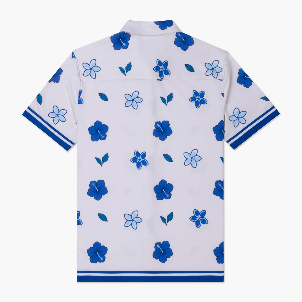 Aqua Terra Floral Dream Tech Button Up