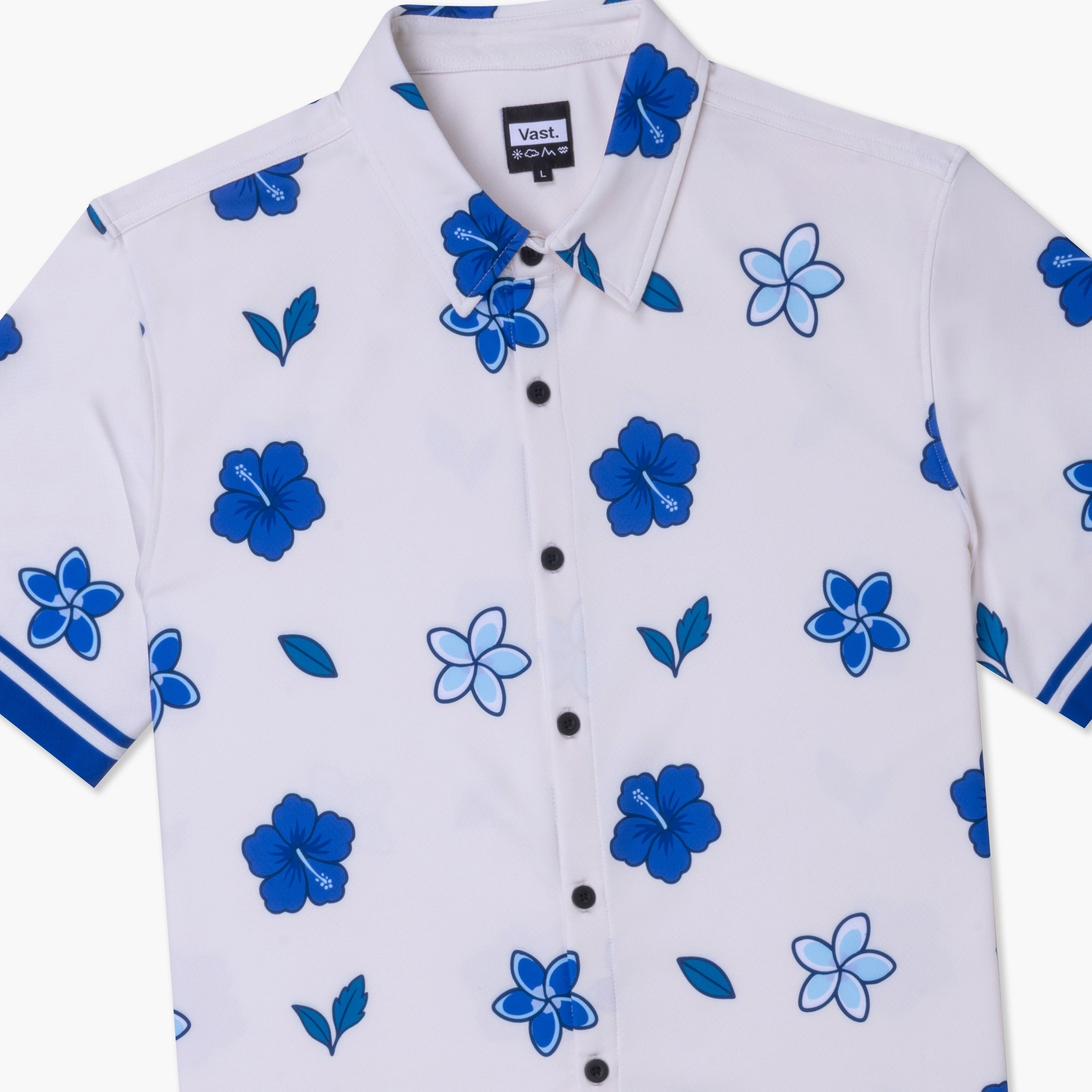 Aqua Terra Floral Dream Tech Button Up