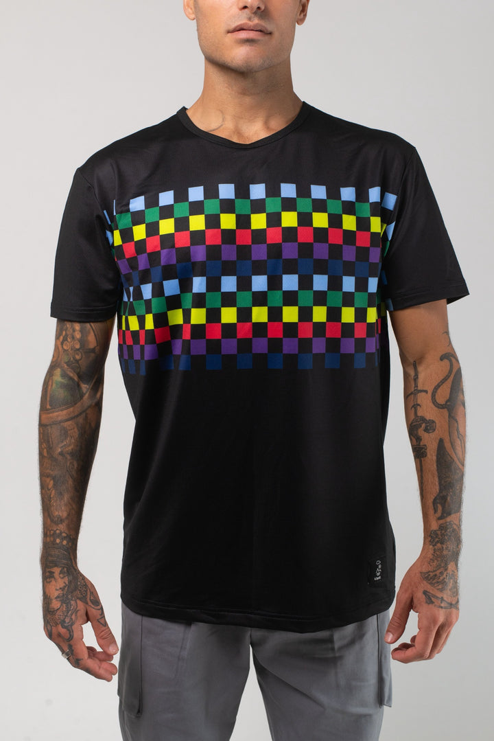Aqua Terra Colors Tech Tee