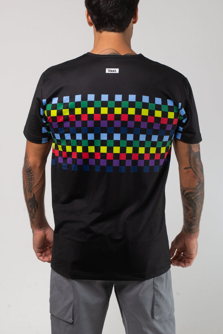 Aqua Terra Colors Tech Tee