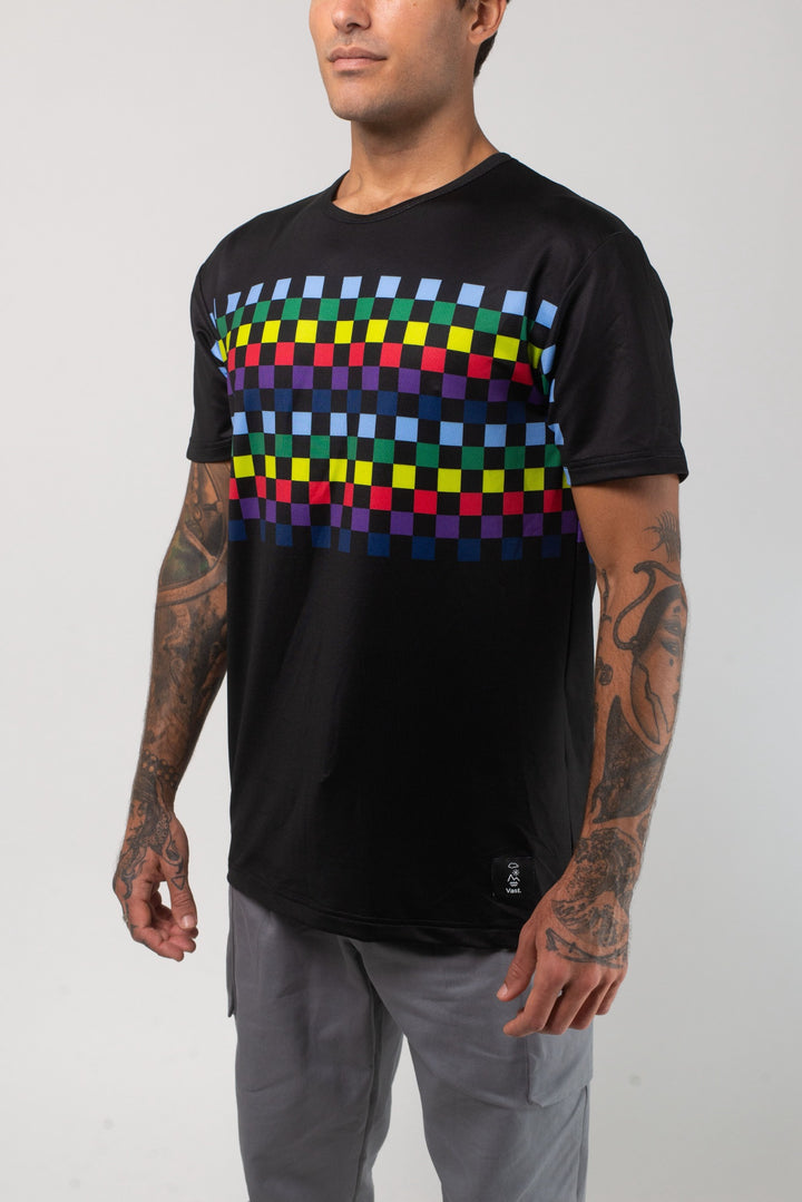 Aqua Terra Colors Tech Tee
