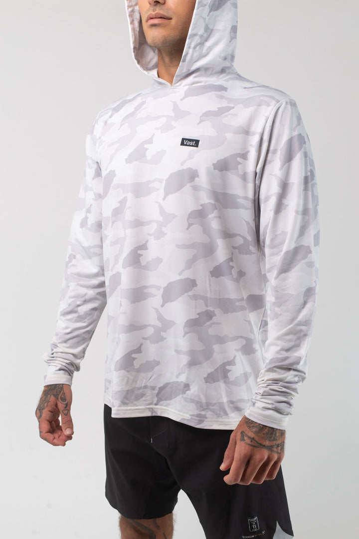 Aqua Terra Lite Camo Tech Daily Hoodie