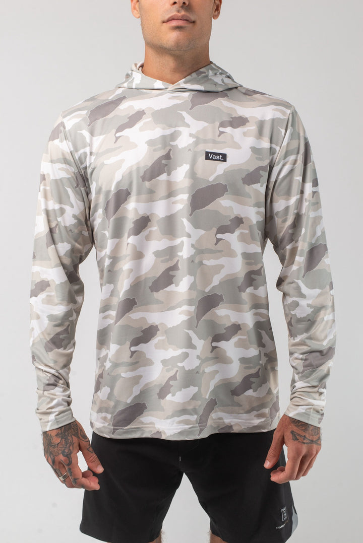 Aqua Terra Lite Camo Tech Daily Hoodie