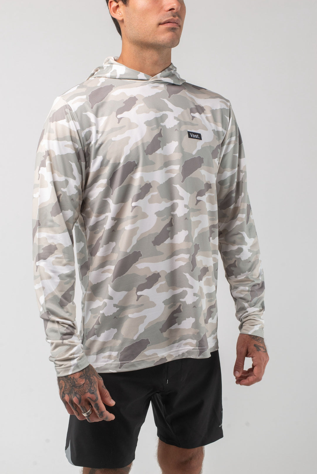 Aqua Terra Lite Camo Tech Daily Hoodie