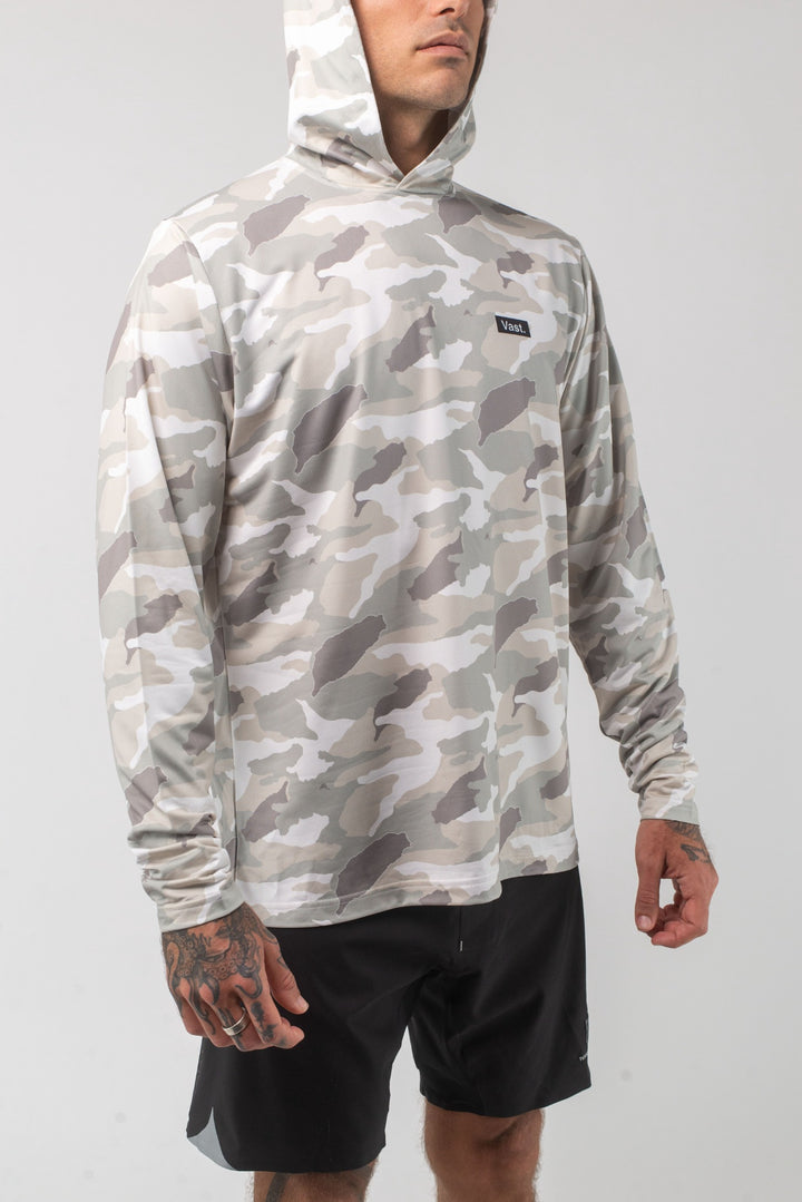 Aqua Terra Lite Camo Tech Daily Hoodie