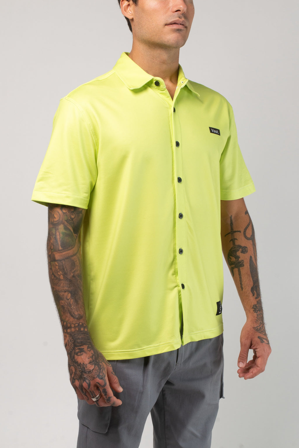 Aqua Terra Tech Button Up