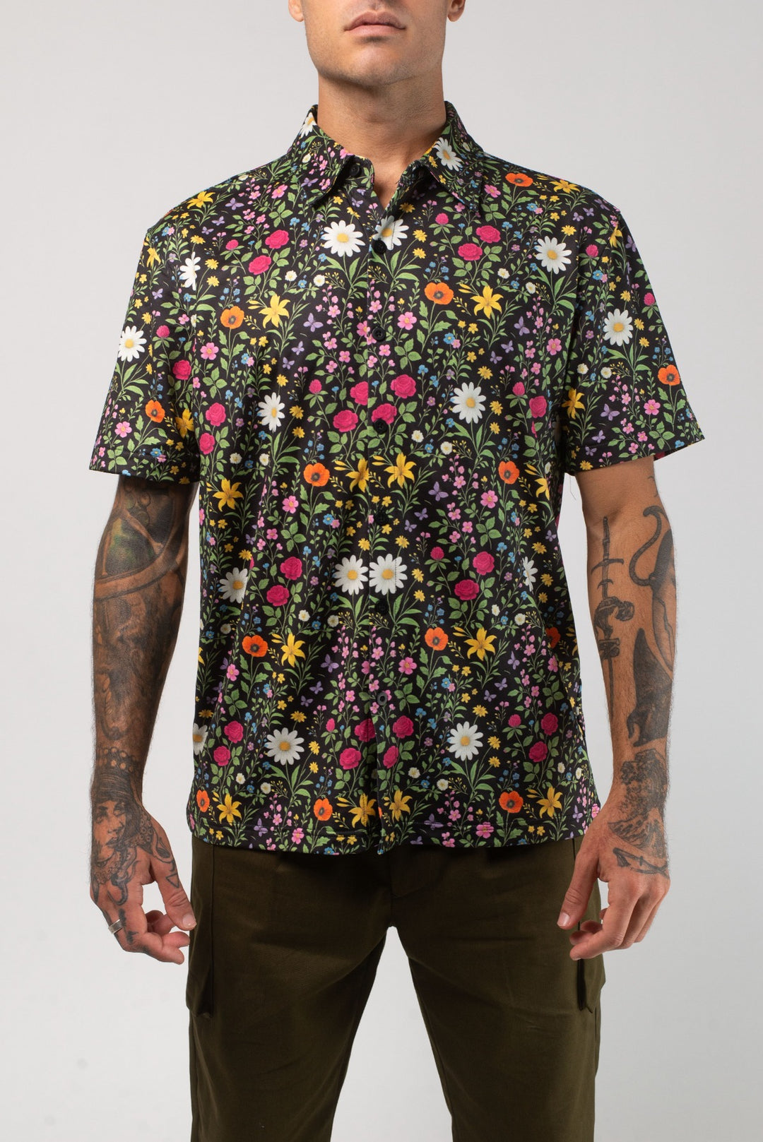 Aqua Terra Scritti Poltti Tech Button Up