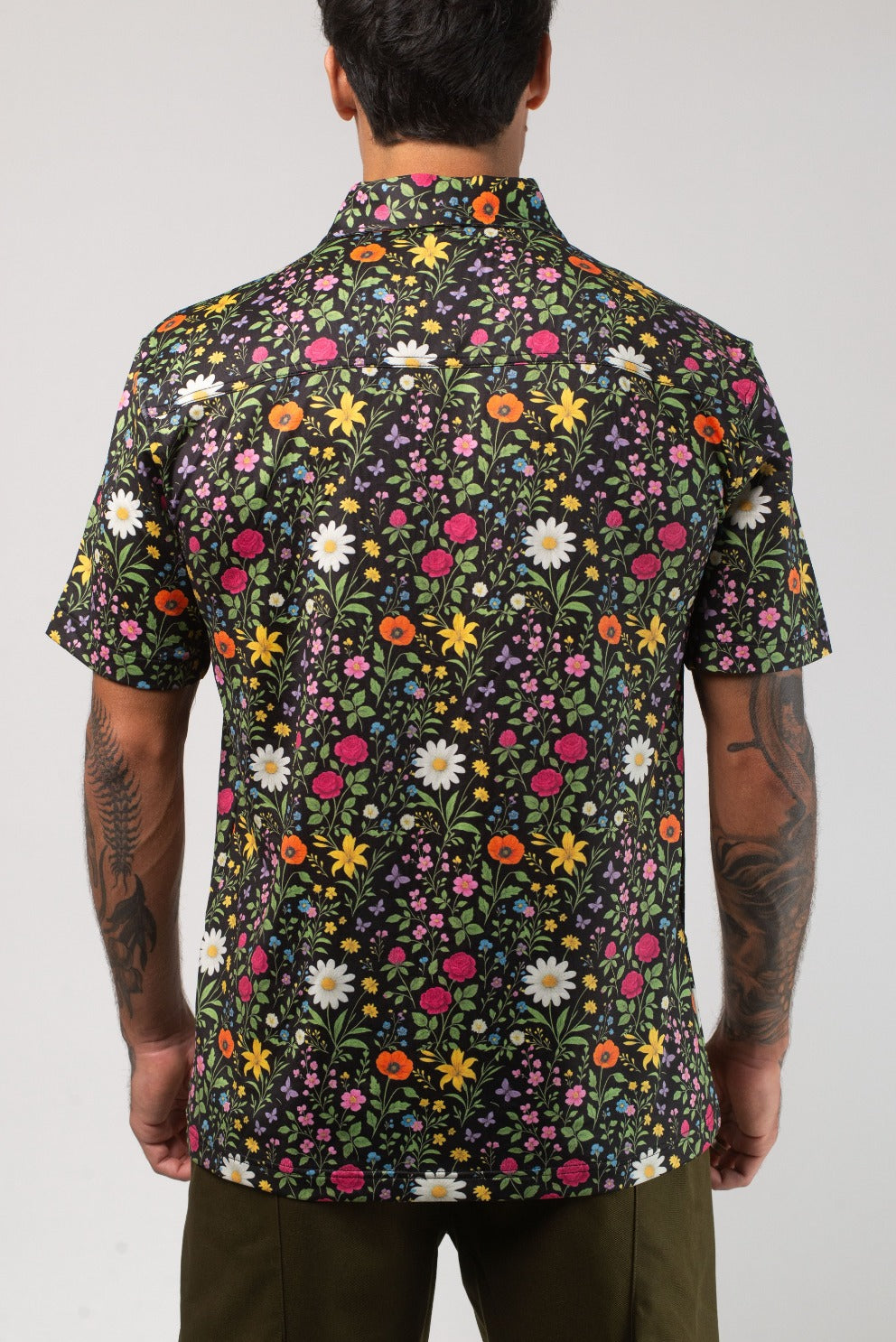 Aqua Terra Scritti Poltti Tech Button Up